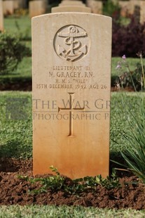 BEIRUT WAR CEMETERY - GRACEY, NORMAN